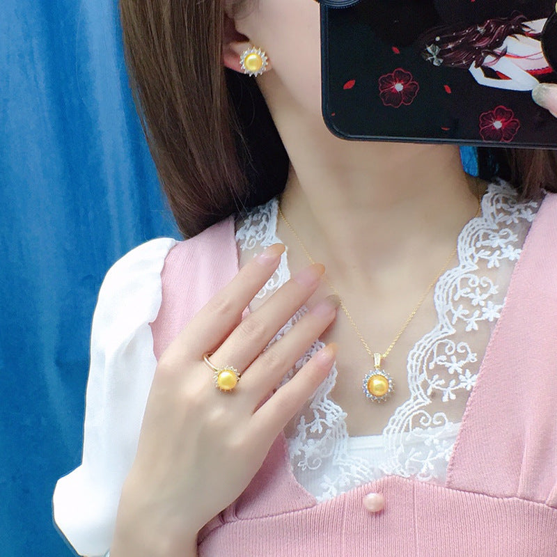 Perle d'eau douce Simplicité Collier Tout-Match