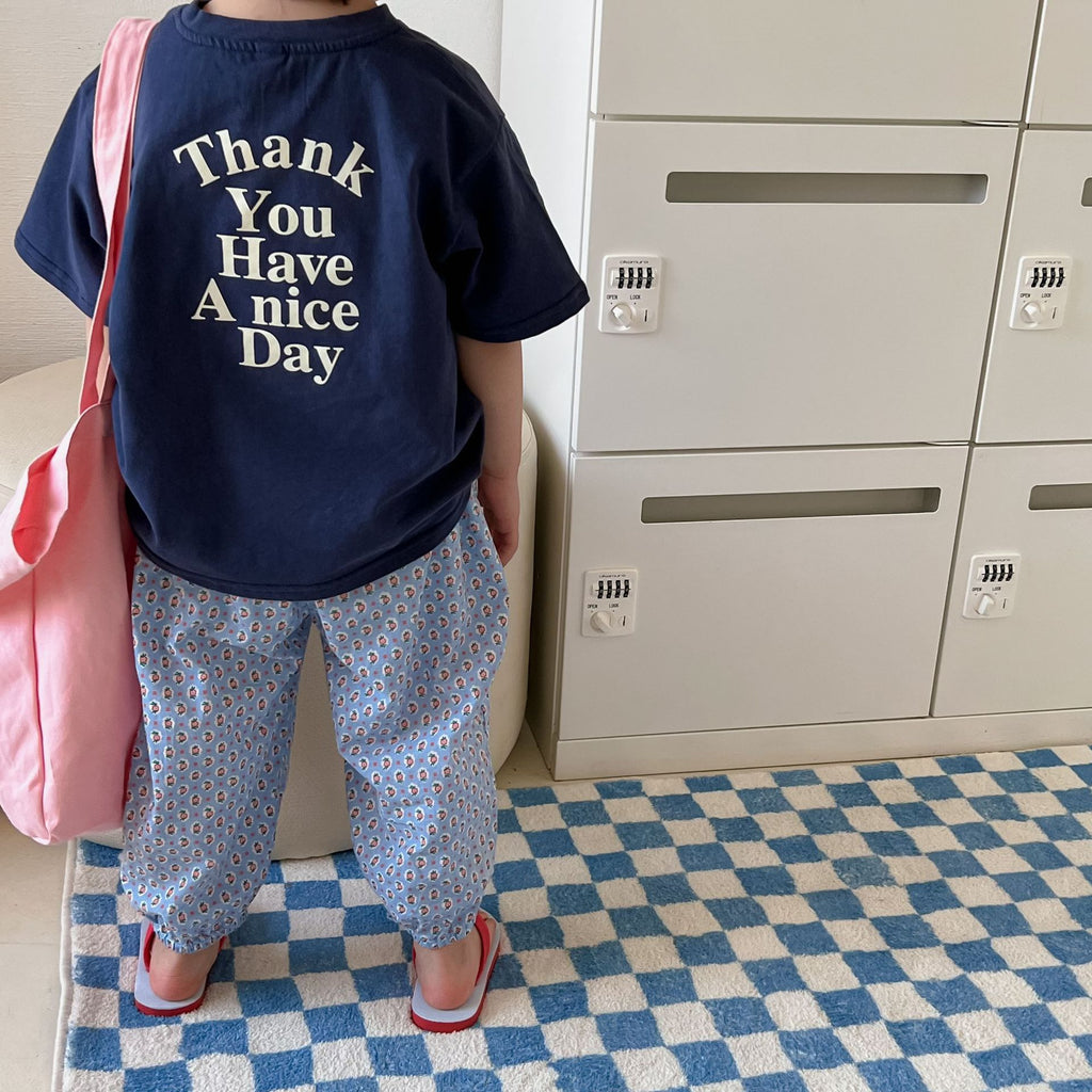 T-shirt pour enfants à col rond