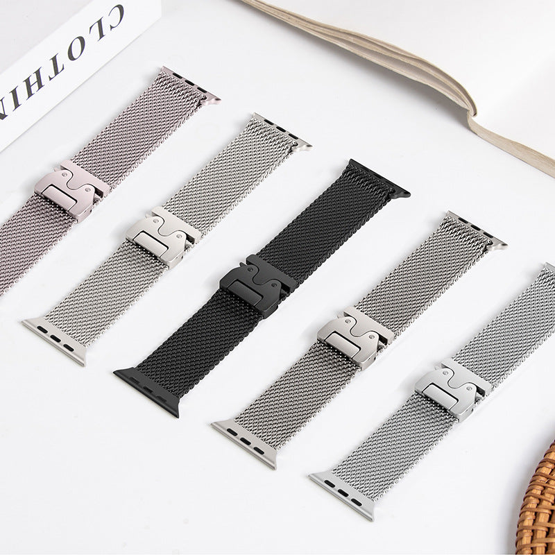 Convient pour bracelet de montre Couleur primaire Milanis ceinture en acier