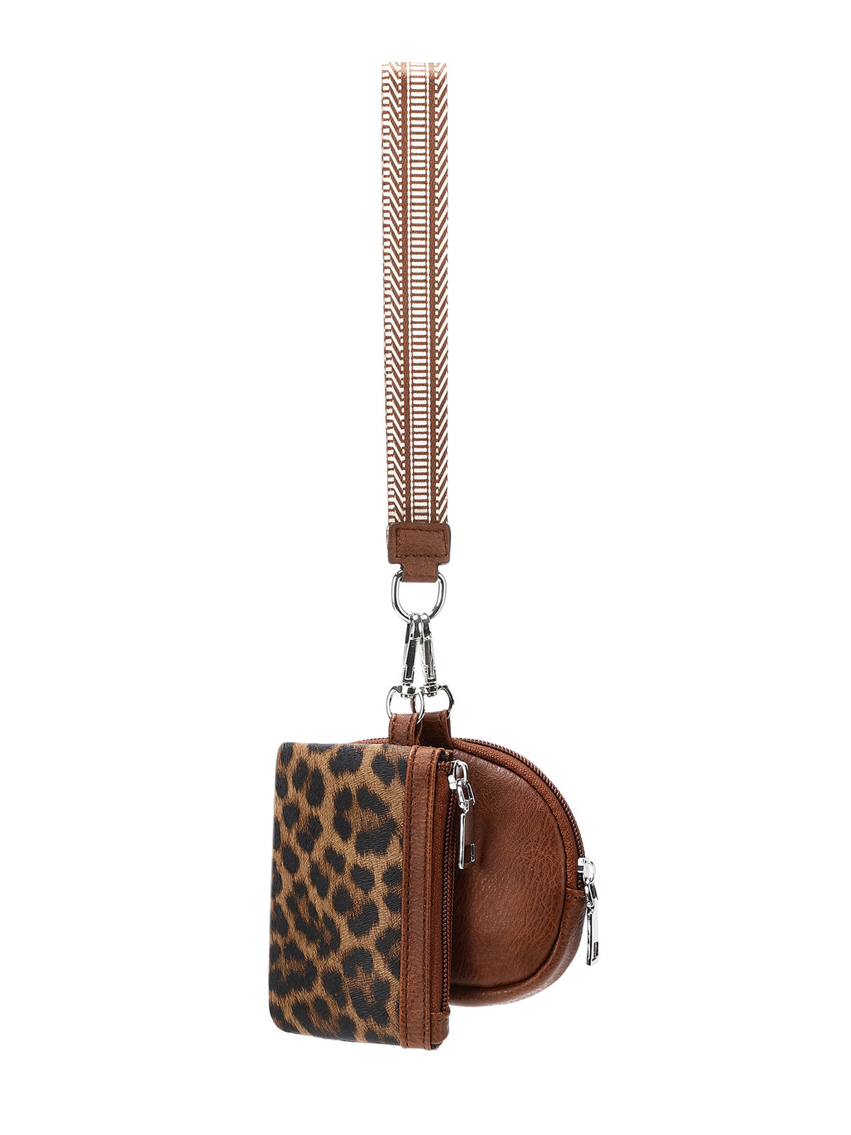 Mini Zipper à la mode Wristlet Wallet 2 pièces