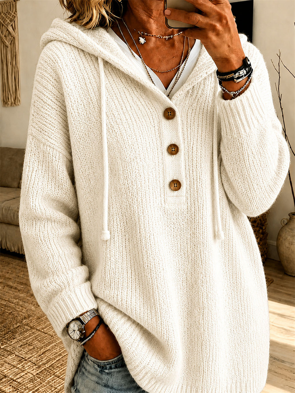 Polyester blouse