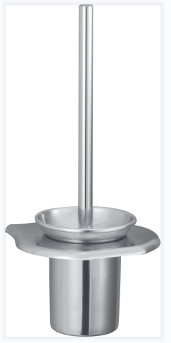 Toilet brush set model with base-gun grey-aluminium alloy-1 set