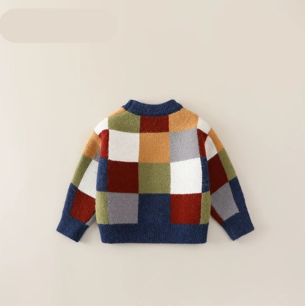 Sweater vintage élégant pour les garçons