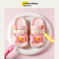 Cheerful Mario Enfants d'été Femmes Enfants Non glissé Parent-enfant Princesse Sandales