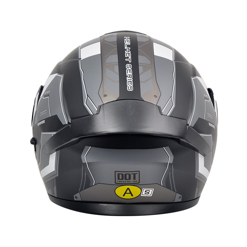 Casque de sécurité de moto électrique AD est adapté pour toutes les saisons