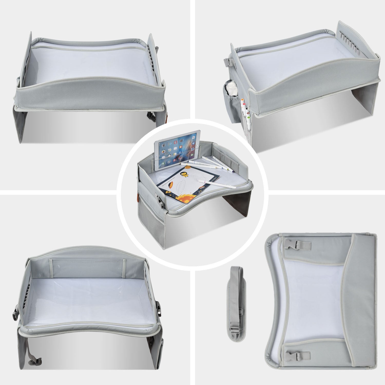 Toile de dessin de voiture pour enfants Tray Conseil de dessin de voiture Voyage Artboard Sac simple