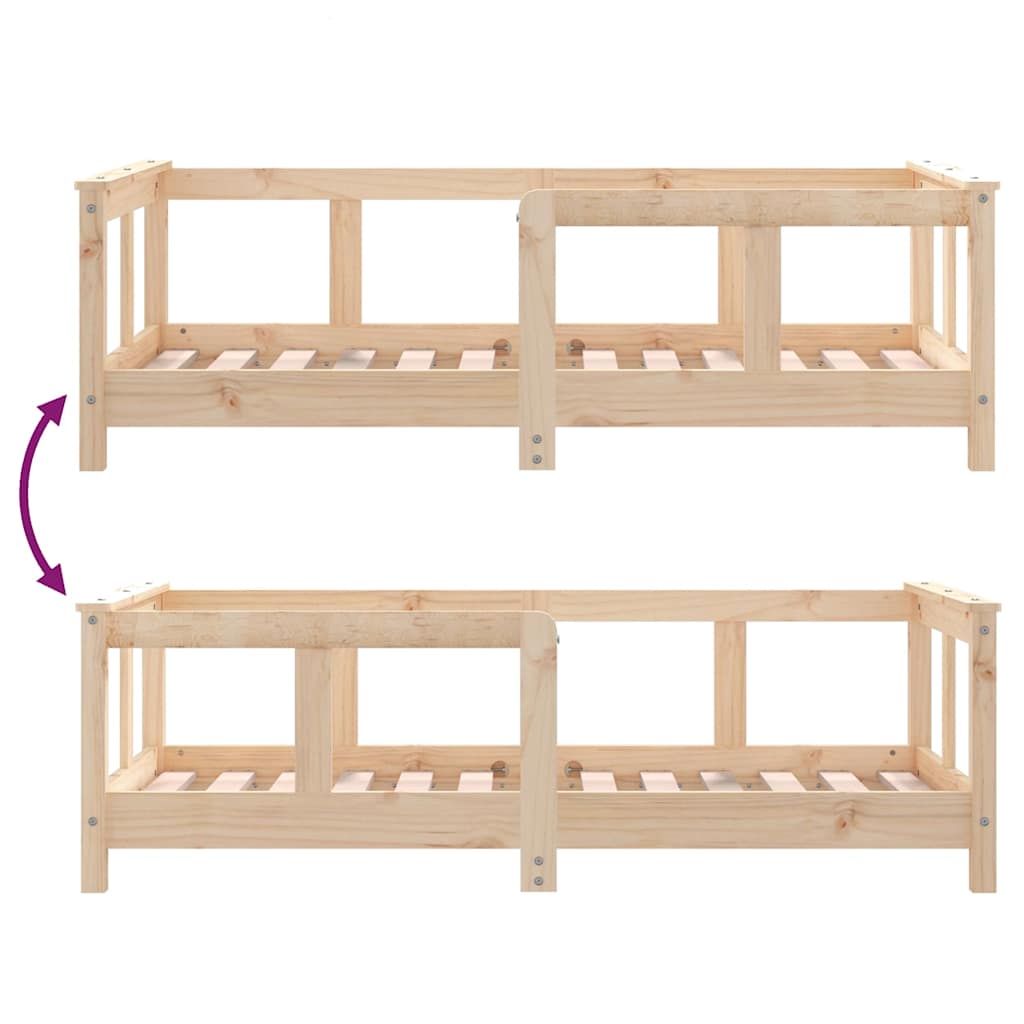 Lit pour enfants Bois de pin massif