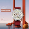 Montre homme mécanique étanche lumineuse