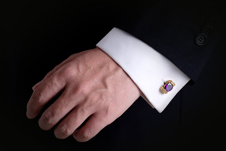 Bouton de manchette pour femme