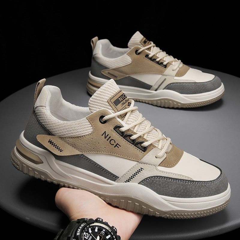 Men's Fashion Casual Leather Waterproof Non-slip Work Protection