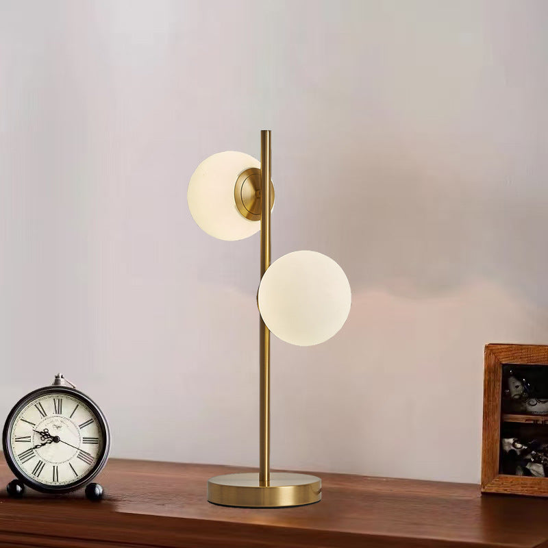 Lampe de table de Globe de verre personnalisé postmoderne