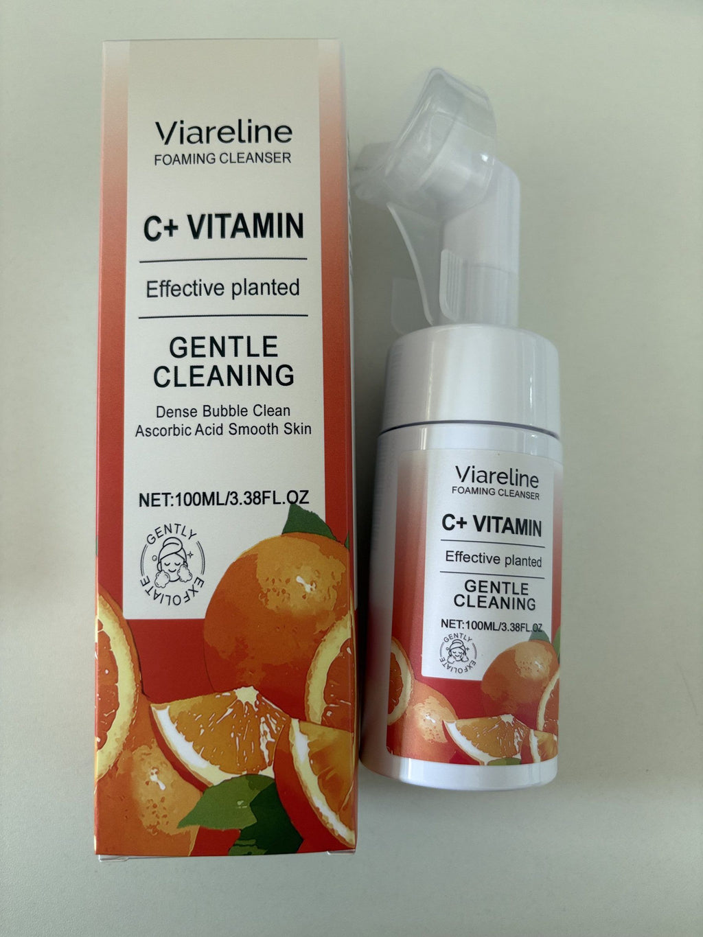 VIARELINE Vitamine C Nettoyant du visage moussant