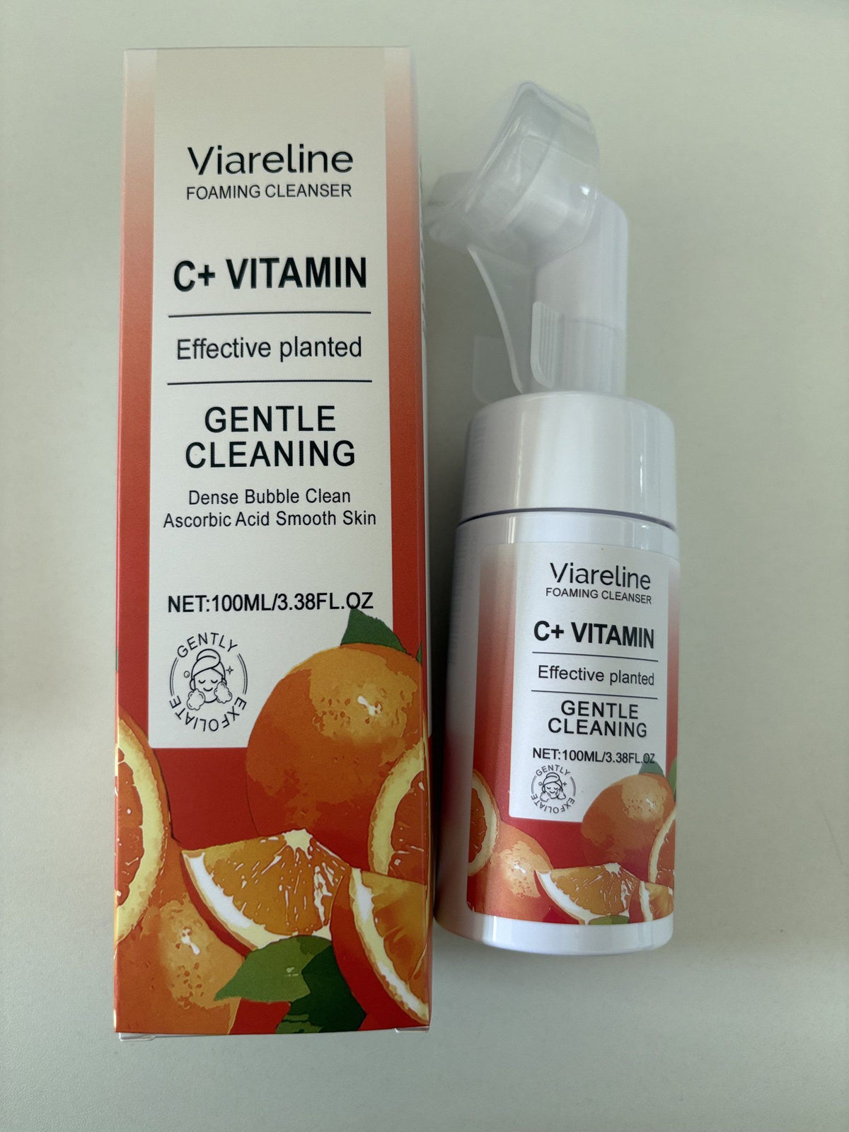 VIARELINE Vitamine C Nettoyant du visage moussant