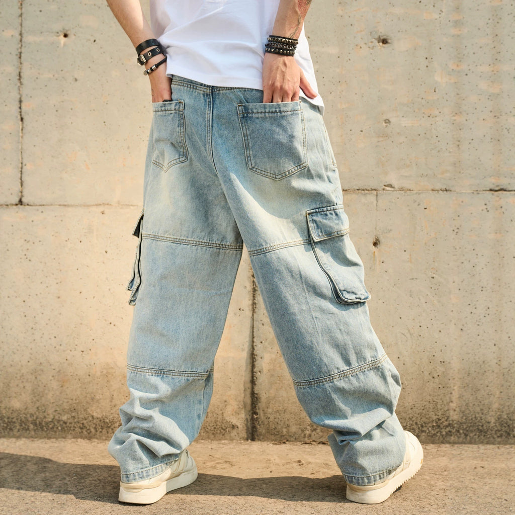Jeans décontractés à la mode, style américain