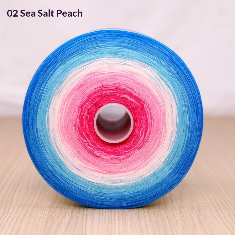 1500-gram GradientTwist-free Cake Fil Ball pour tricoter à la main et crochet Blankets