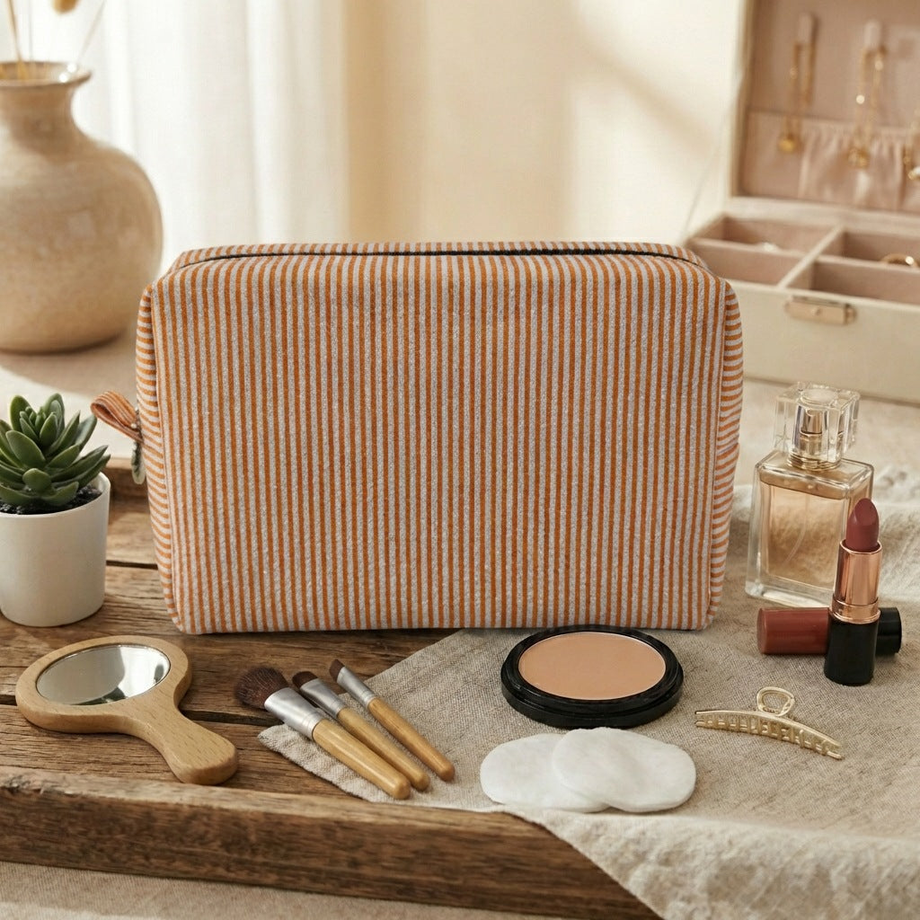 Brodé sac de toilette cadeau de demoiselle d'honneur
