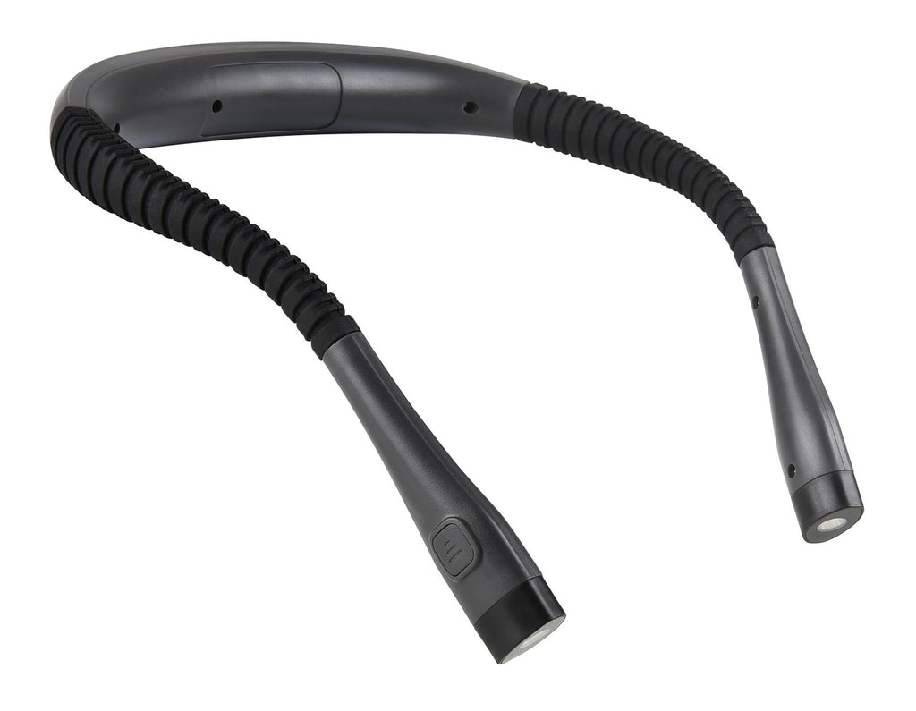 Led pending neck lumière blanche et jaune double lumière extérieure Portable Student Reading Light