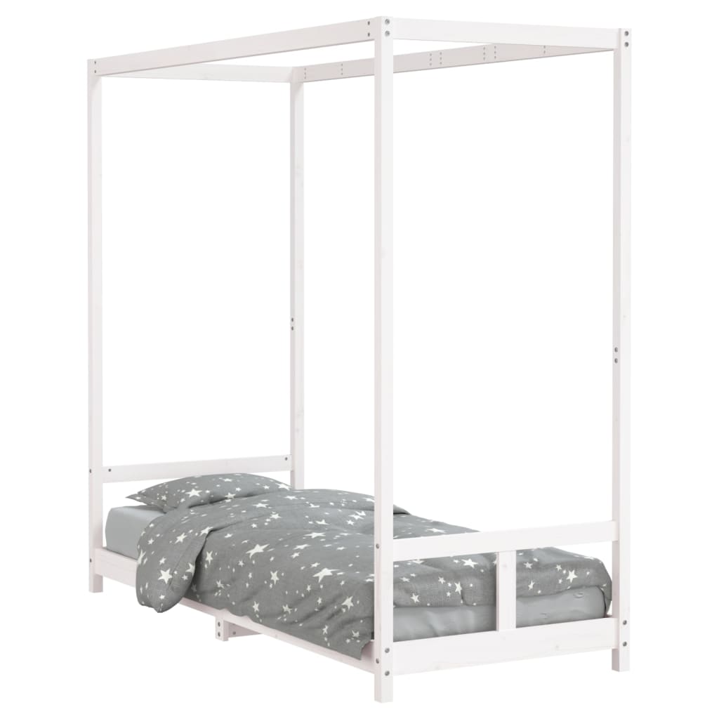 Lit pour enfants Bois de pin massif Lit pour enfants Bois de pin massif