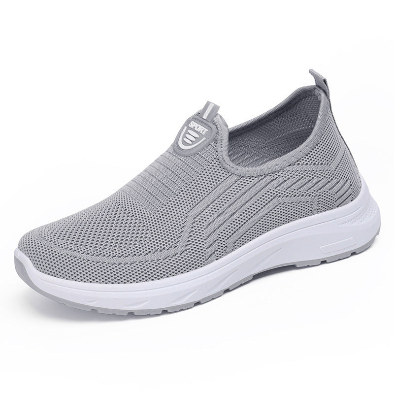 Femmes Respirant Mesh Flyknit Chaussures monocouche