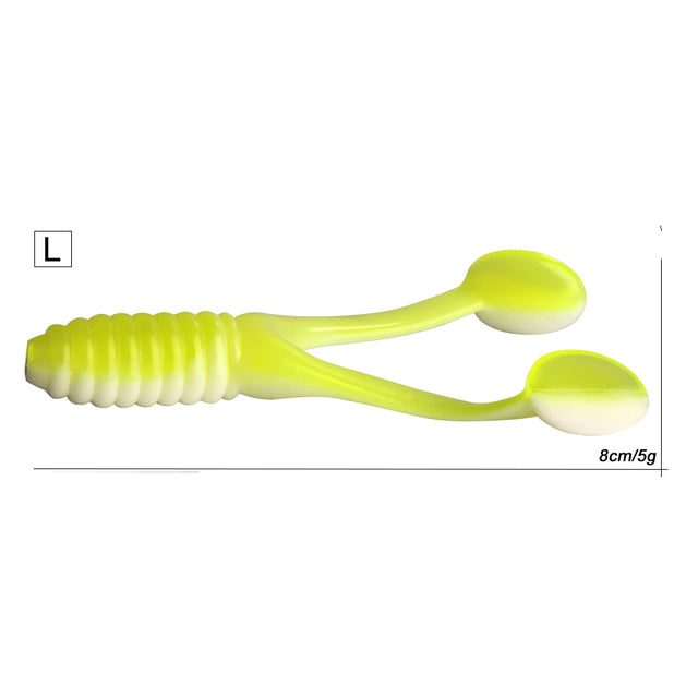 10pcs 45mm ou 5pcs 80mm Natation Double Paddle Tai