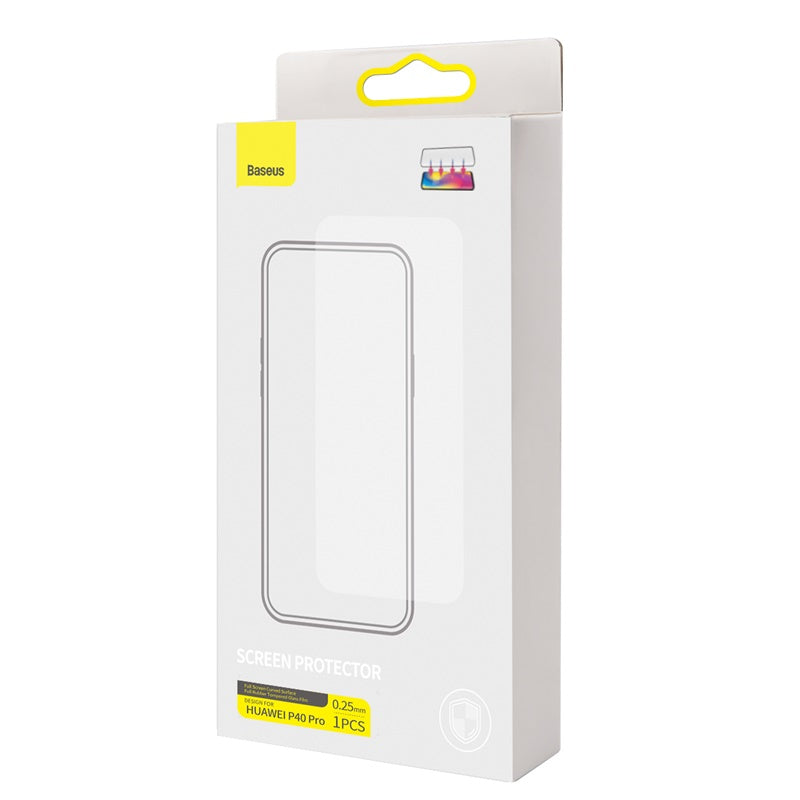 Plein écran Courbé Full Adhesive Tempered Film Pour P40 Pro Single Pack Noir