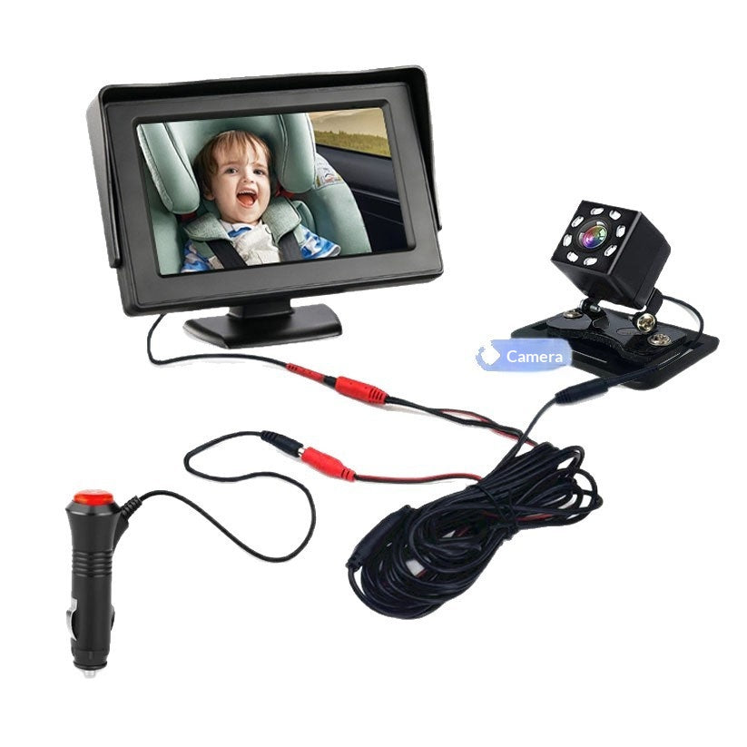 Moniteur de bébé d'affichage HD en voiture