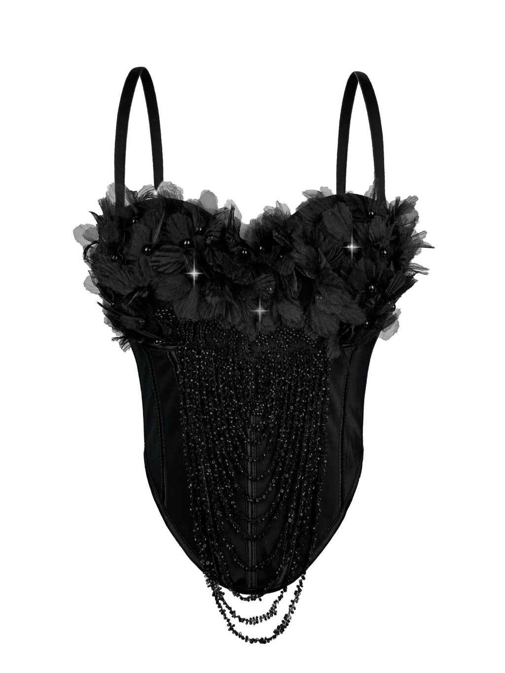 Camisole de camisole de fleur fait main Tube sans dos sexy Top Européen et américain Outer Wear Fi