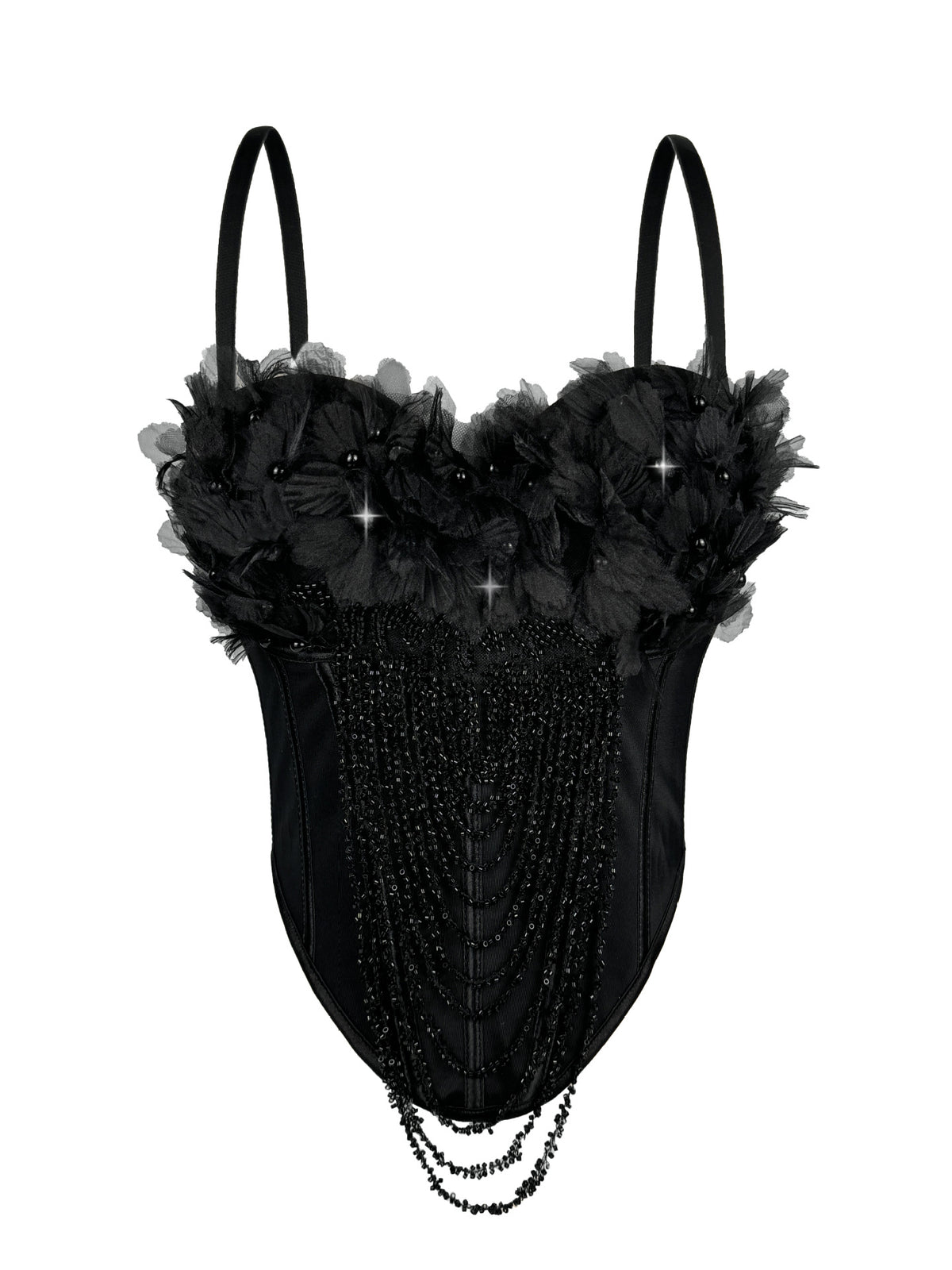 Camisole de camisole de fleur fait main Tube sans dos sexy Top Européen et américain Outer Wear Fi