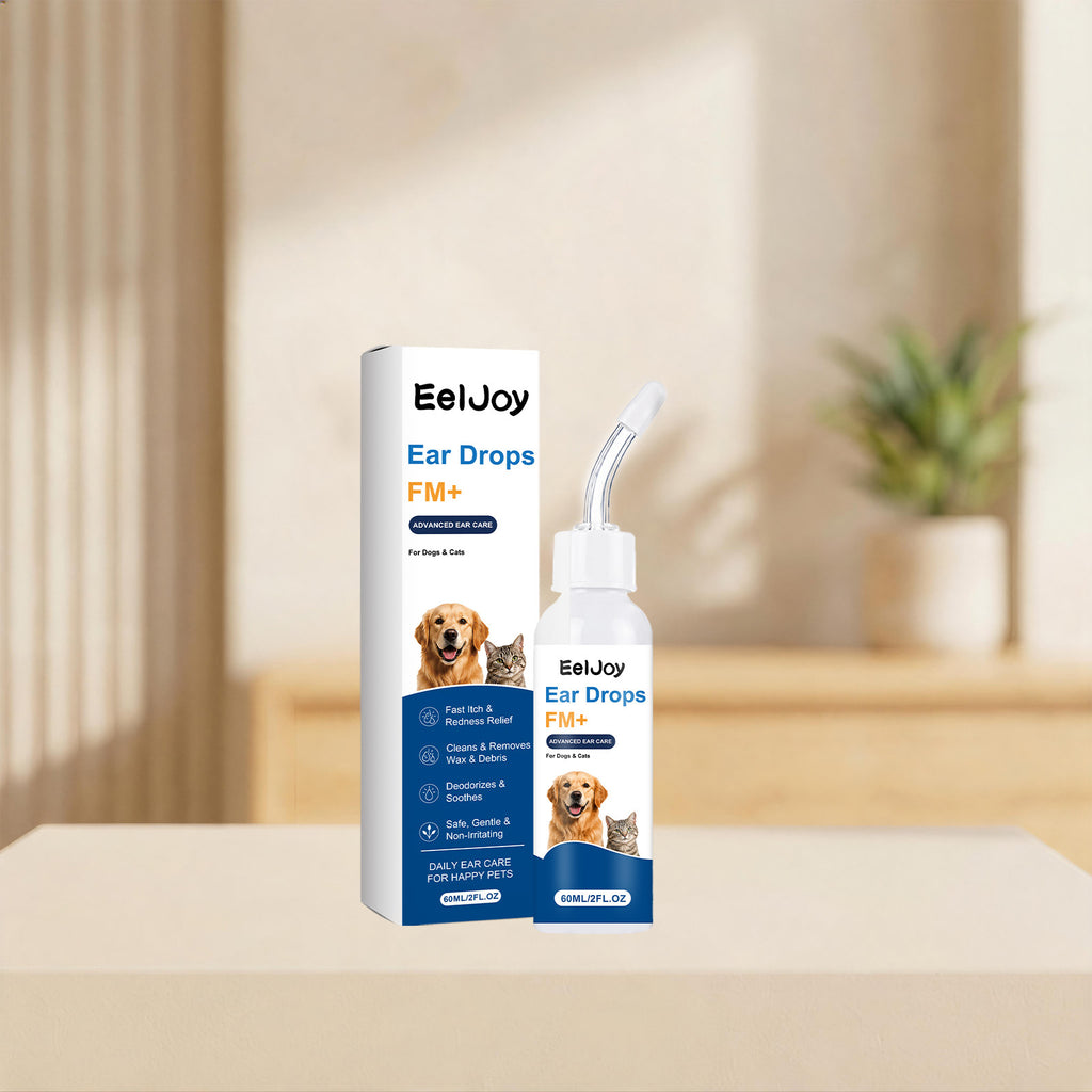 Soins de l'oreille pour animaux de compagnie Drops Nettoyage doux de l'oreille pour animaux de compagnie