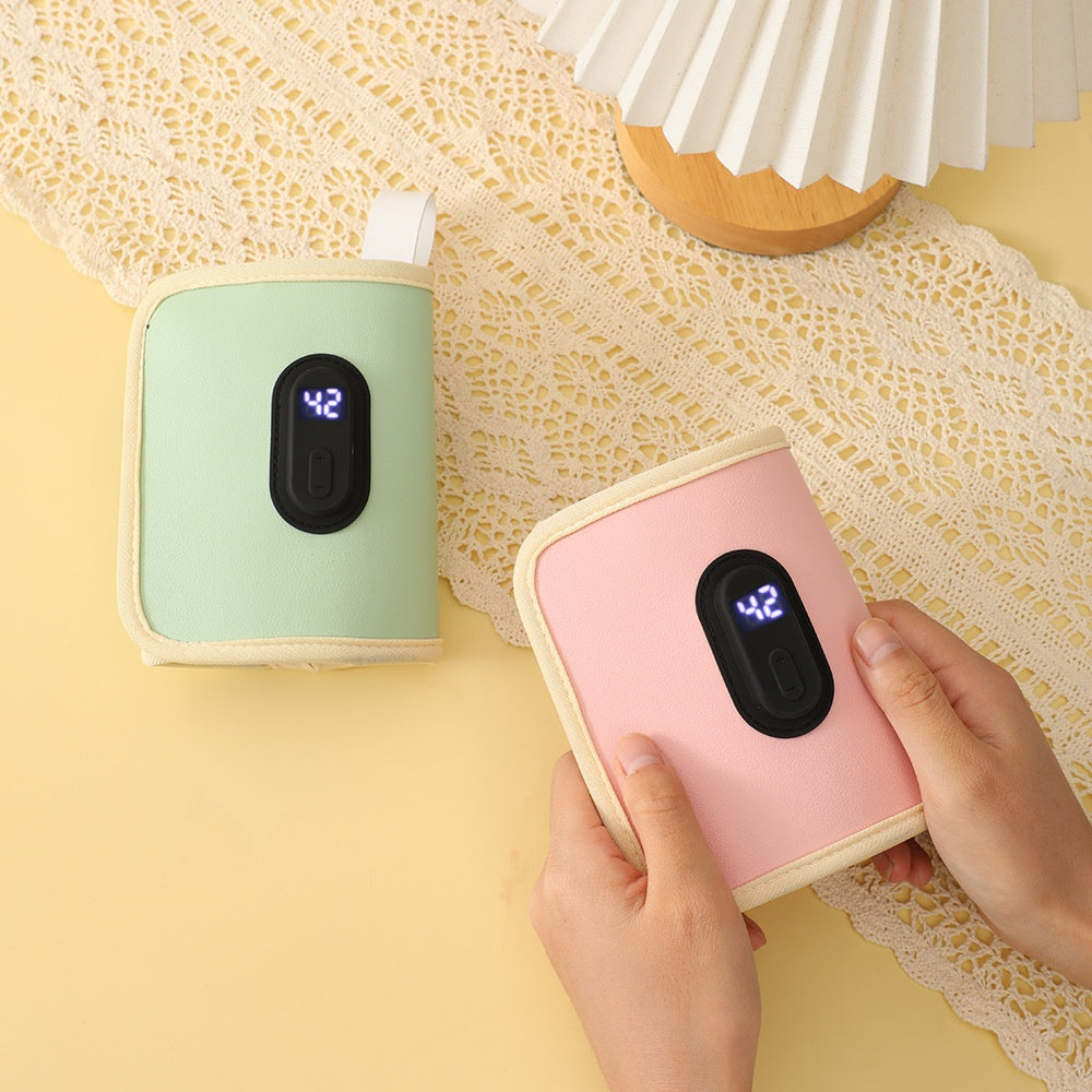 Couverture d'isolation pour bouteille de lait portative USB Intelligent Temperature Control