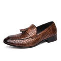 Chaussures en cuir pointu pointu pour hommes