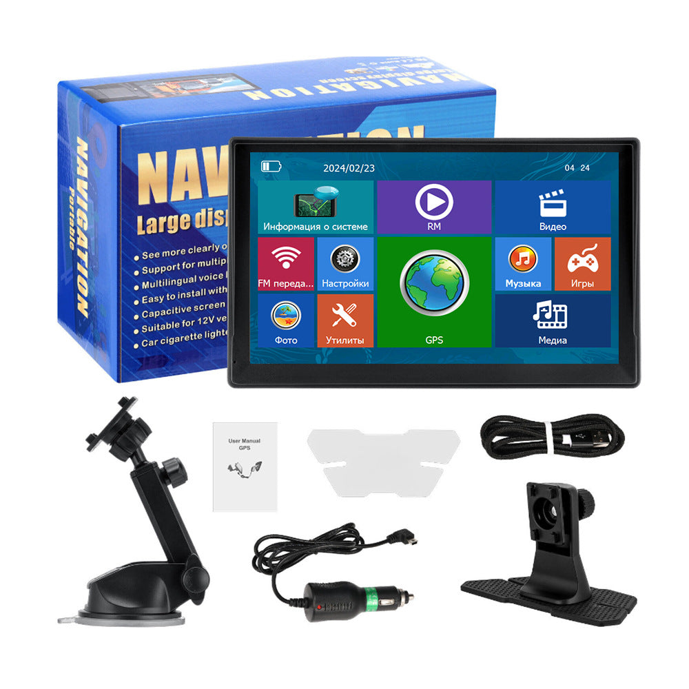 9 pouces Navigator voiture portable camion grand écran universel
