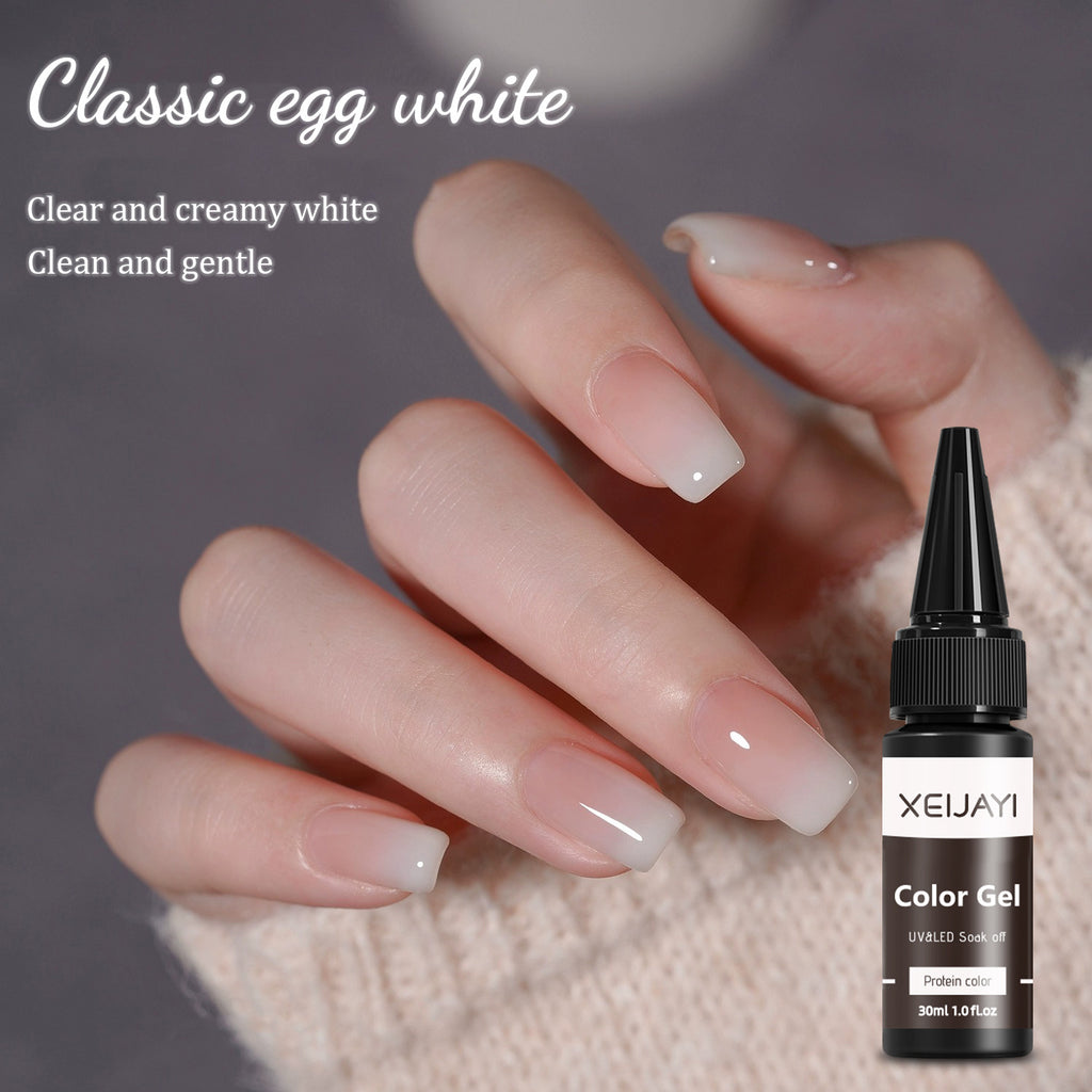 Macaron Gel d'ongle solide polonais