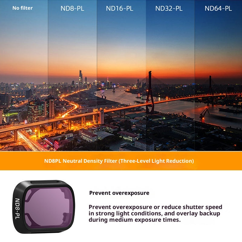 Compatible avec DJI MINI 3PRO Filter UV Lens Accessoires