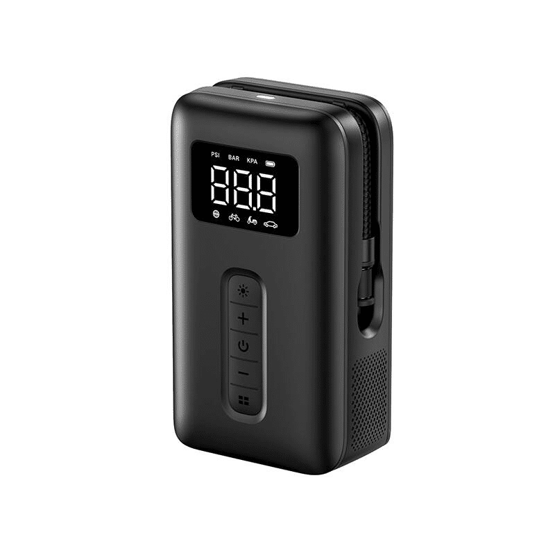 Gonflateur pneumatique sans fil Compresseur d'air de voiture portable 150PSI avec presse numérique