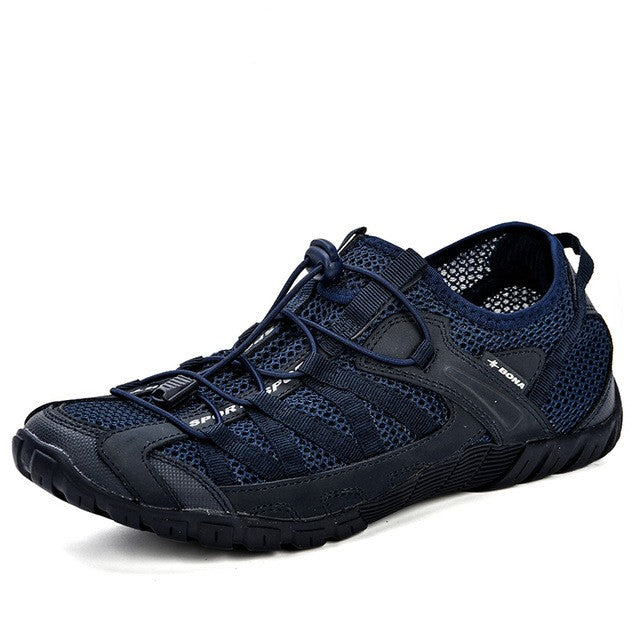 Chaussure décontractée pour homme légère et confortable avec surface respirante en mesh