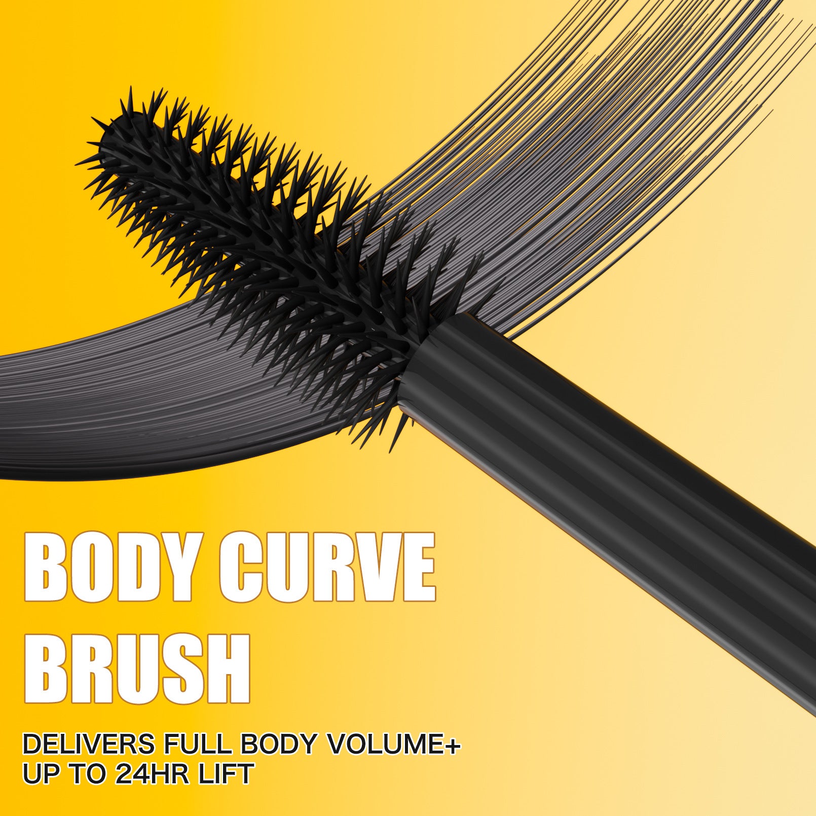 Curling allongé à l'aspect naturel Volumizing Waterproof Mascara