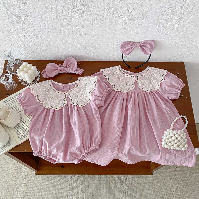 Vêtements d'été à un bouton pour bébés