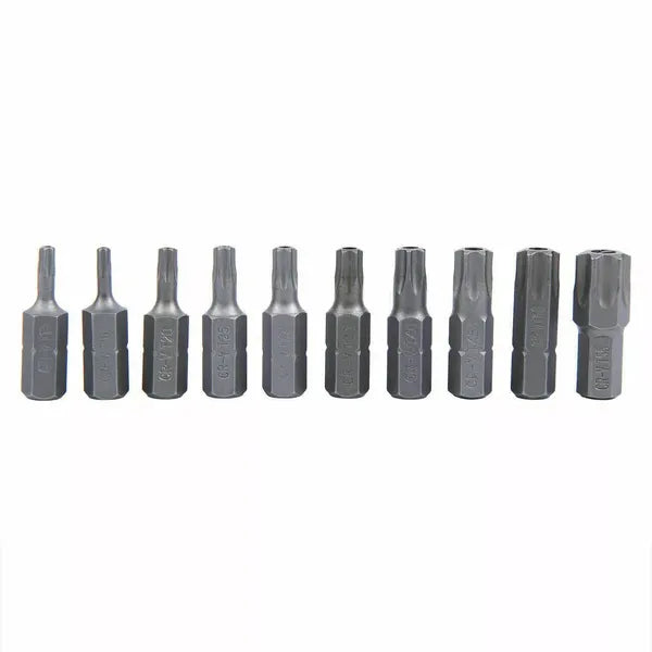 Socket Torx Bit 34pcs et E-Torx Star Socket Set 1/4" 3/8" 1/2" Drive Homme Femme E-torx S