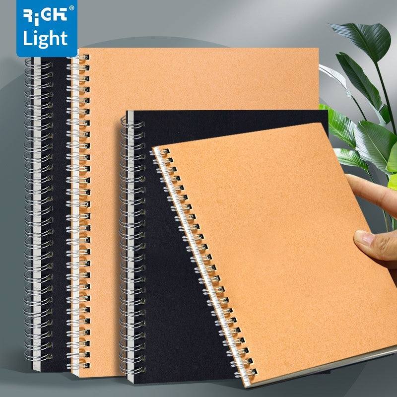 Simple carnet de notes papier A5 Kraft pour la pratique