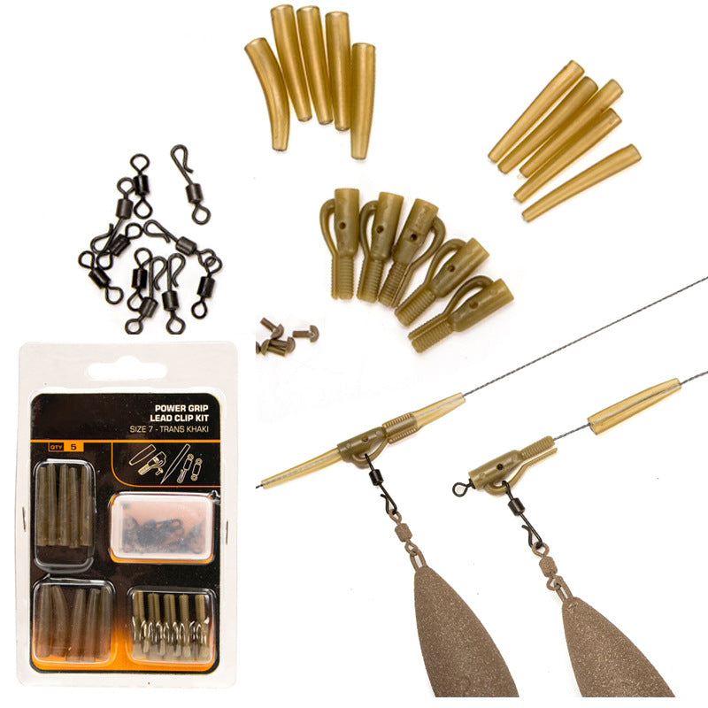 Équipement de pêche de jeu d'accessoires de carpes européennes de 30 pièces