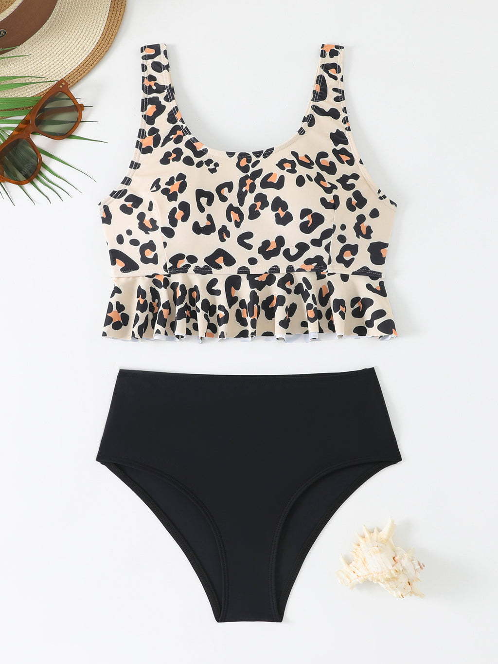 Lady's Beach Sexy Leopard Imprimer Bikini