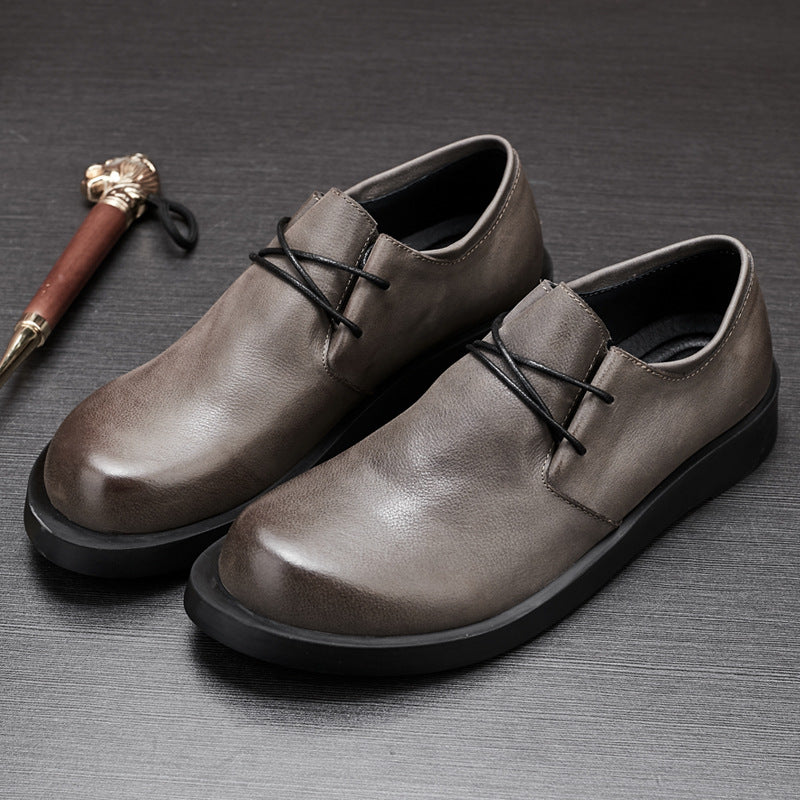 Hommes Respirant Chaussures Casual en cuir