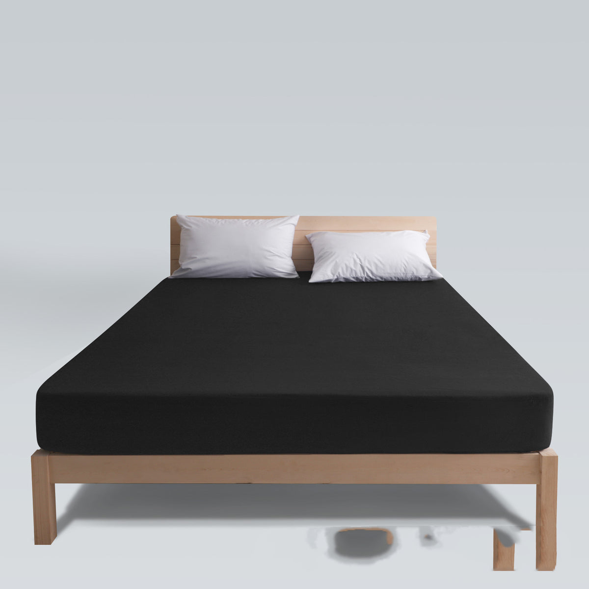 Couverture de lit anti mite couleur solide Urine Pad