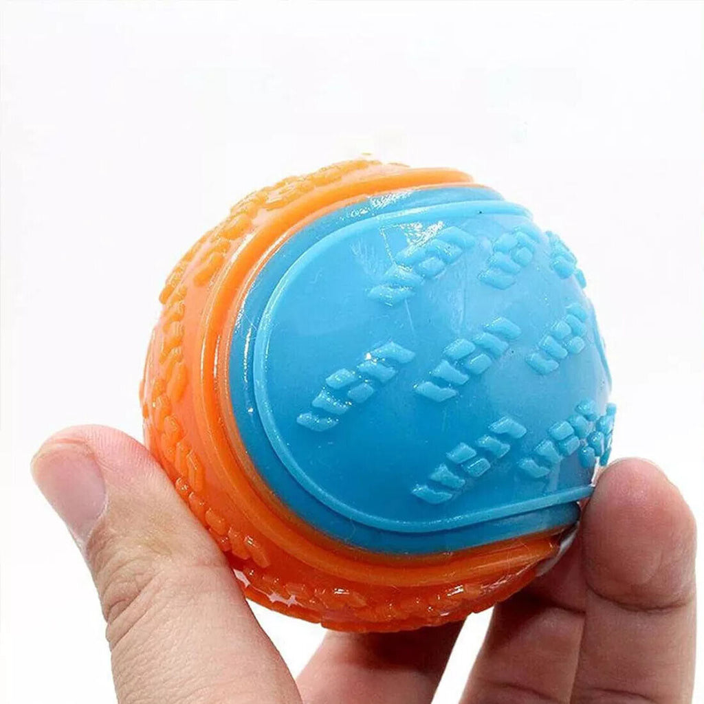 Scooby-Doo Squeaky durable Set de 8 boules de chien pour le nettoyage des dents Interactive UK