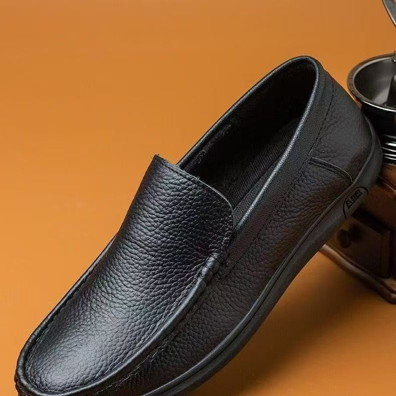 Plongeons en cuir doux avec un haut doux