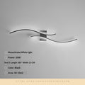 Long Minimalist Wall Sconce Chambre ou Hallway