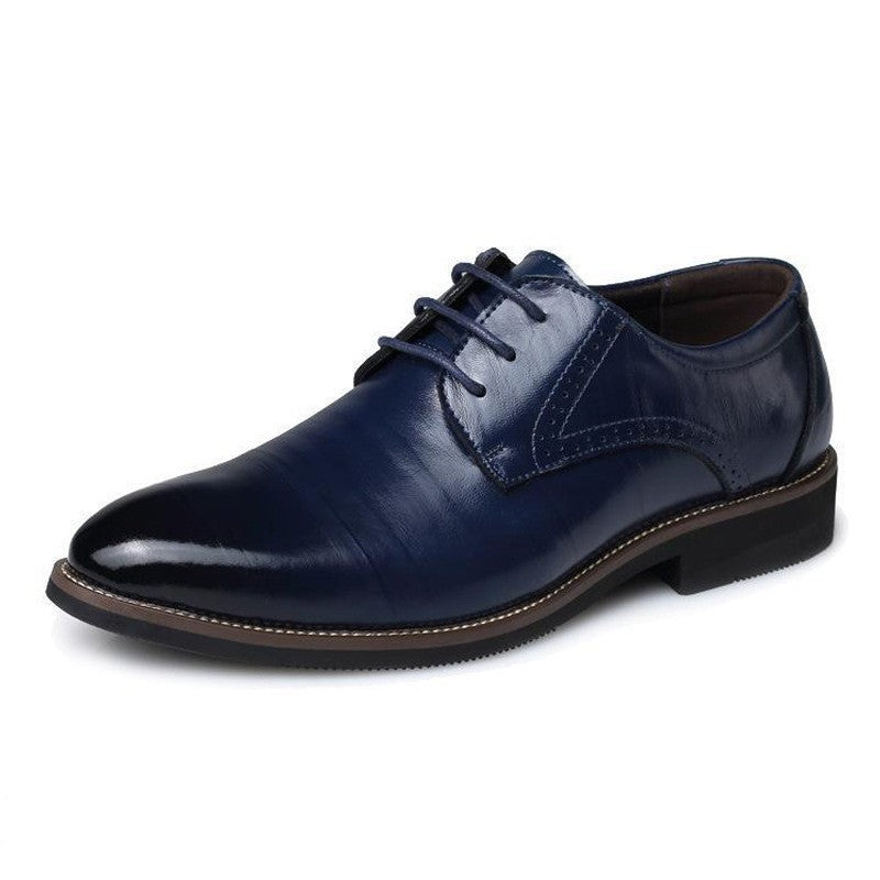 Hommes Chaussures en cuir British-style Pointed-toe Breathable Formel Business Wear