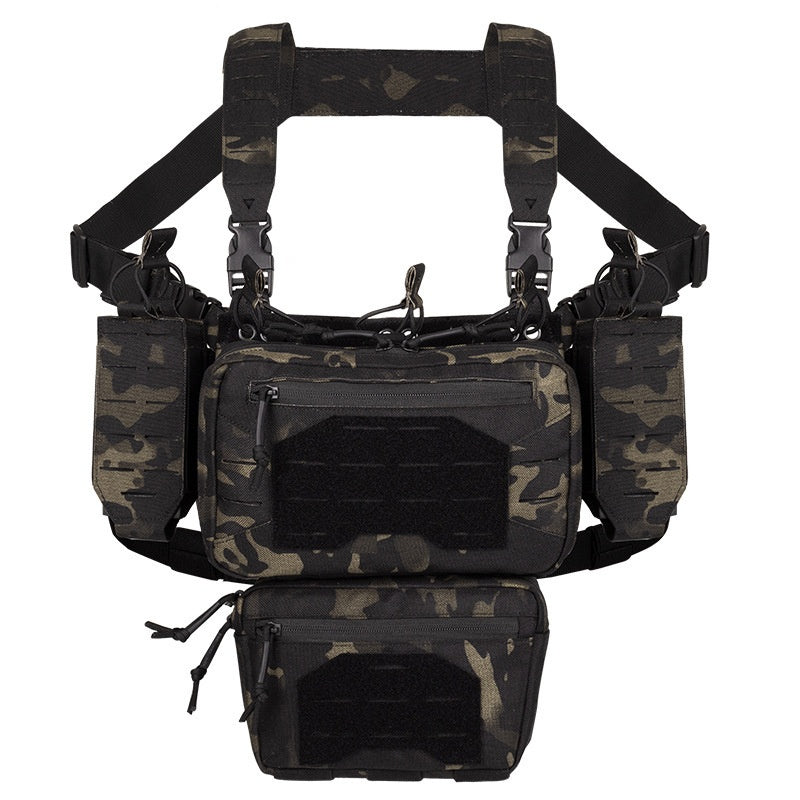 Rig thoracique multi-fonctionnel monté au laser MOLLE