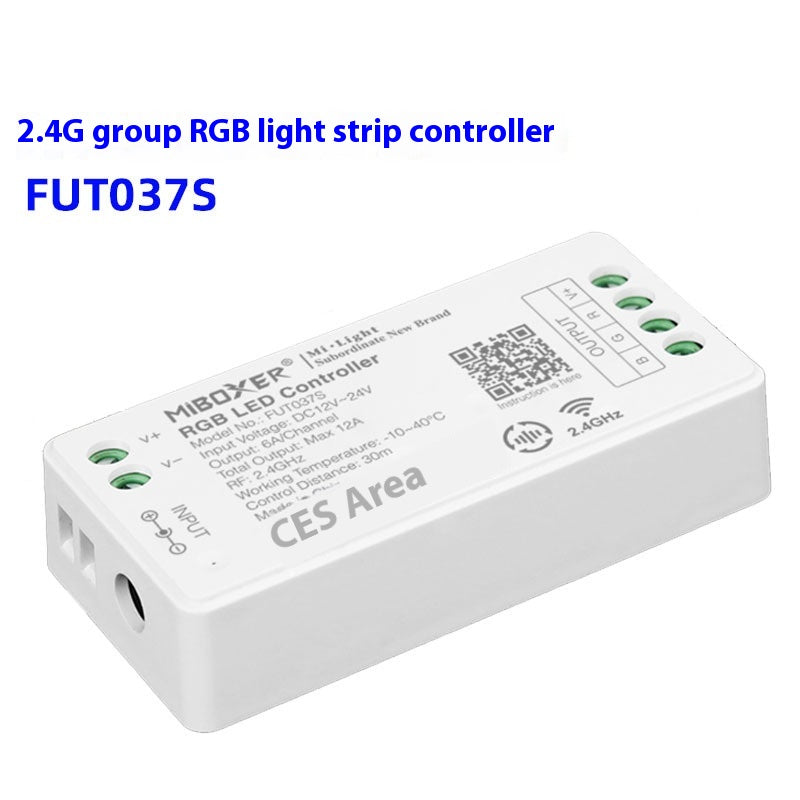 24G Remote Control Smart Temperature Controller and Color Changing